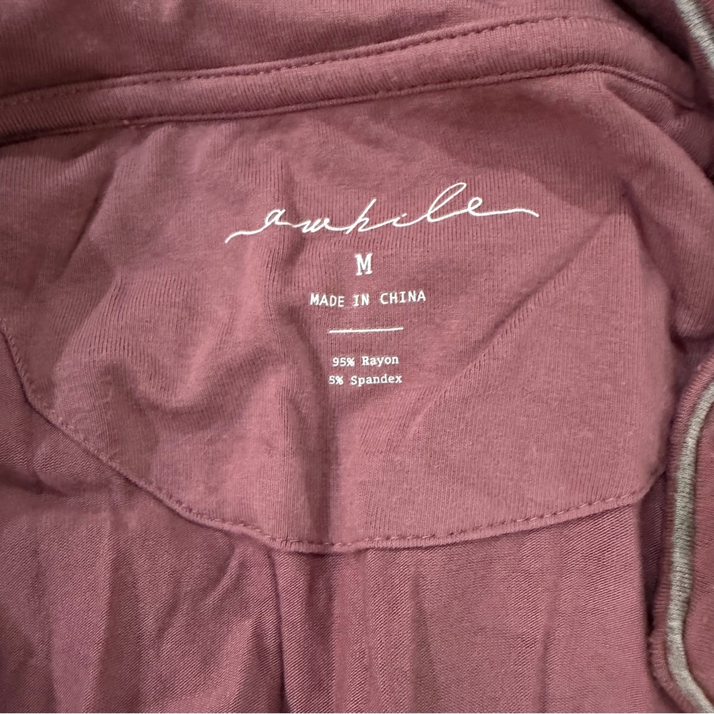 Aurora Sleep & Lounge Comfy Knit Short Sleeve and Short Pajama - Picture 4 of 10